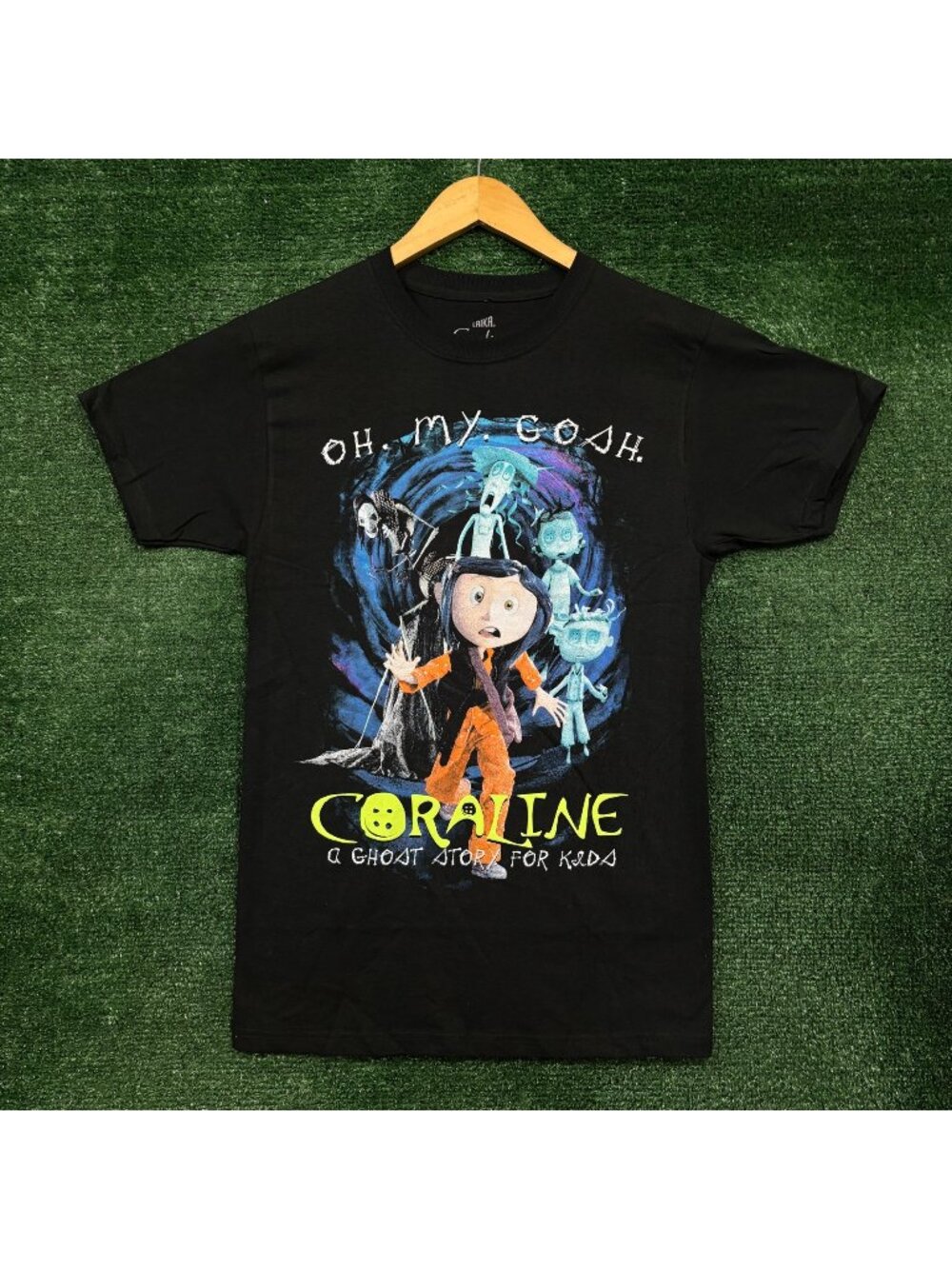 Coraline A Ghost Story for Kids Tunnel T-Shirt Size Small